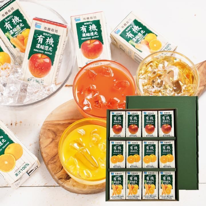 Amazon.co.jp: 【公式】【化粧箱入り】有機JAS認定 ジュースの